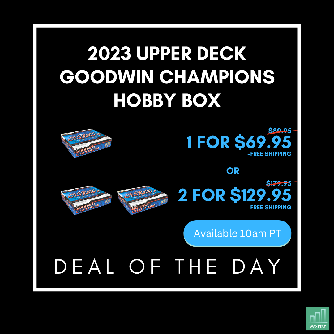 2023 Upper Deck Goodwin Champions Hobby Box
