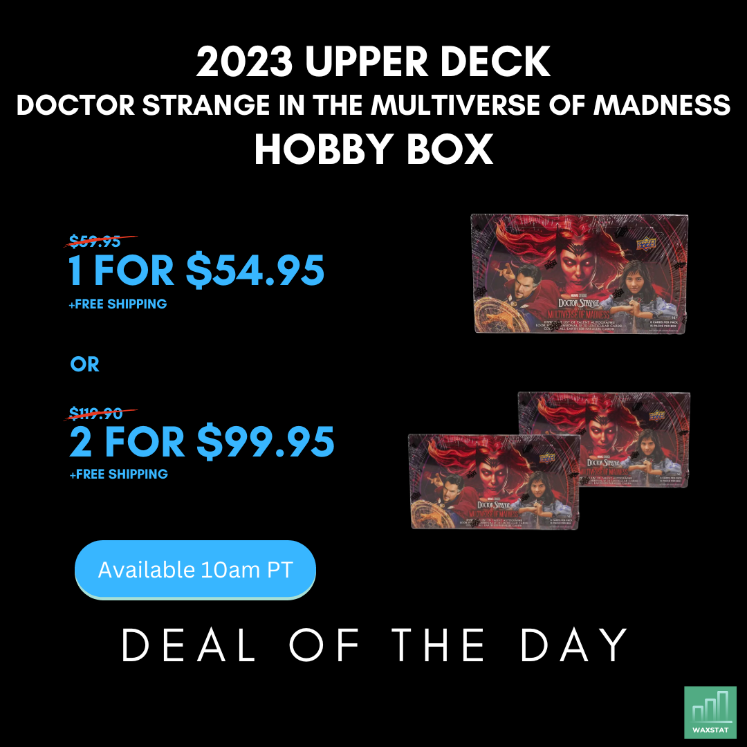2023 Upper Deck Doctor Strange In The Multiverse Of Madness Hobby Box