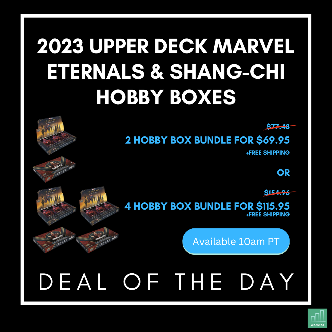 2023 Upper Deck Marvel Eternals & Shang-Chi Hobby Box Bundle