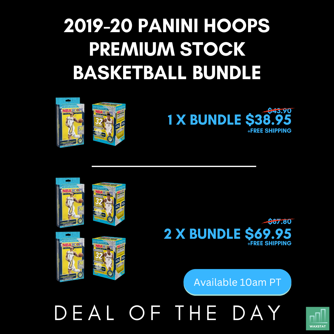 2019-20 Panini Hoops Premium Stock Basketball Bundle
