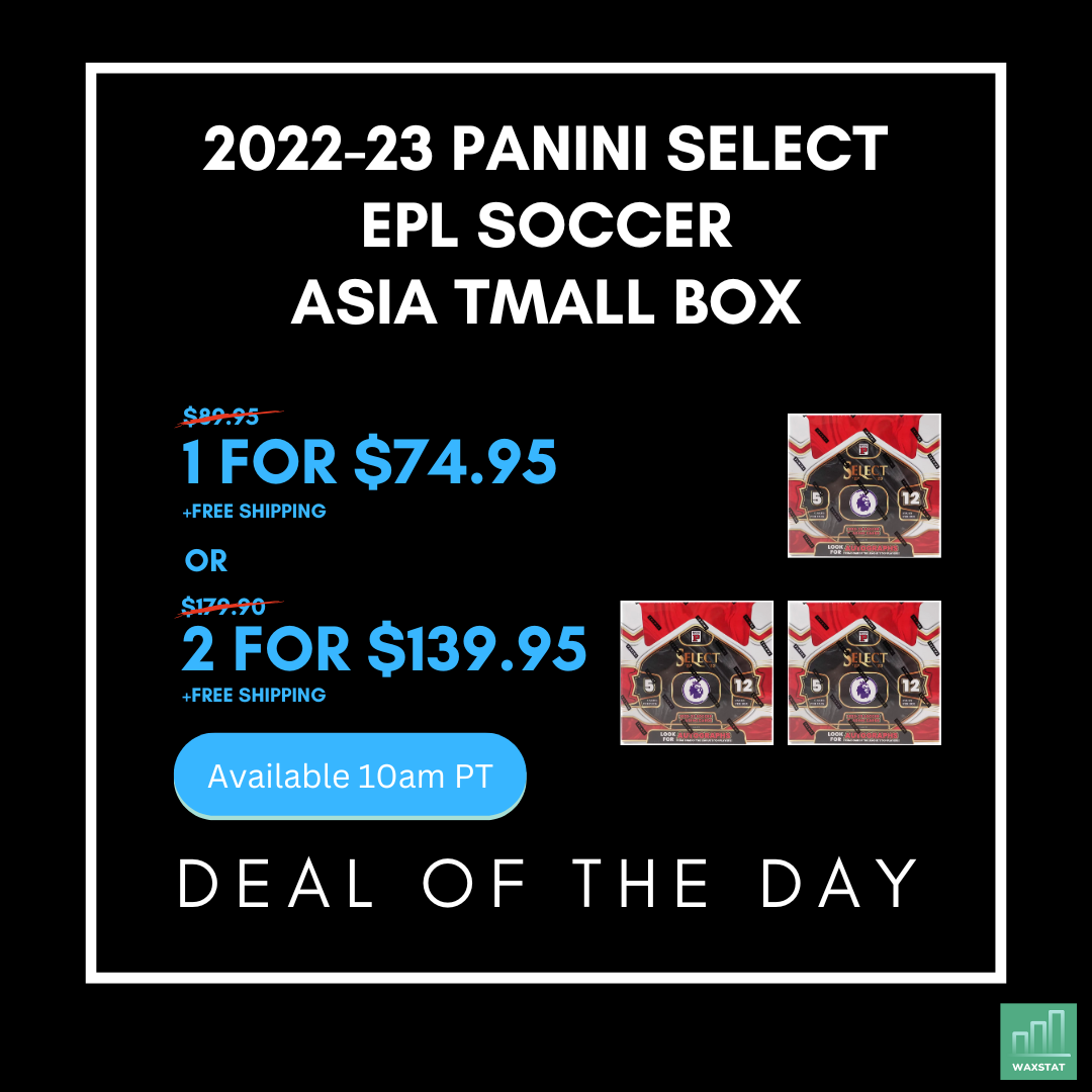 2022-23 Panini Select EPL Soccer Asia Tmall Box